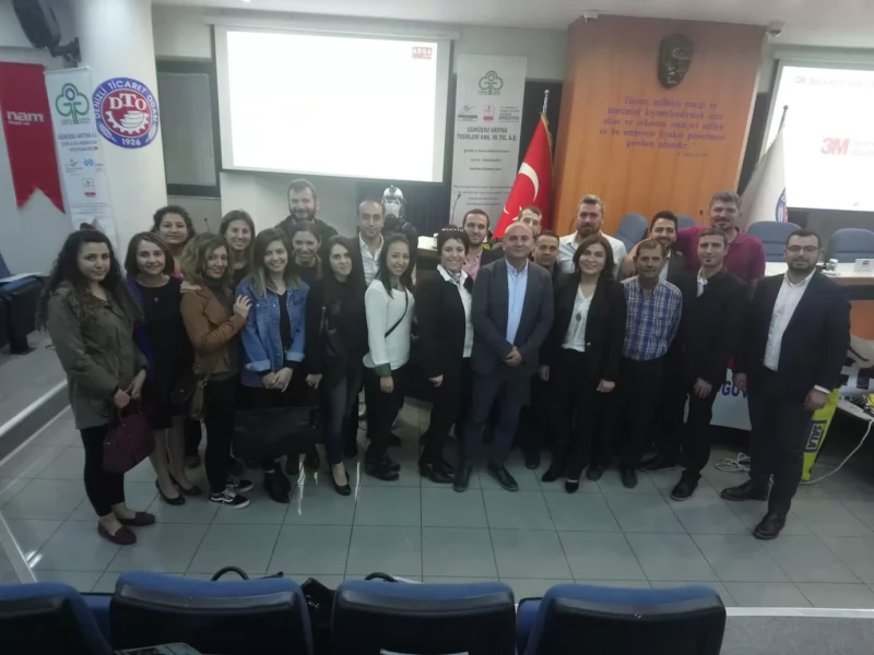 Gümüşsu A.Ş. olarak DİSGDER işbirliği ile düzenlediğimiz 1. İş Sağlığı ve Güvenliği Semineri gerçekleştirildi.